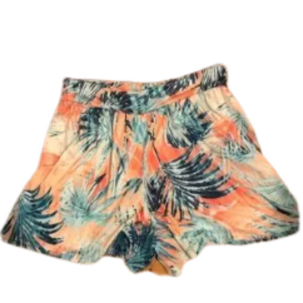 Boohoo women’s tropical print shorts size 10